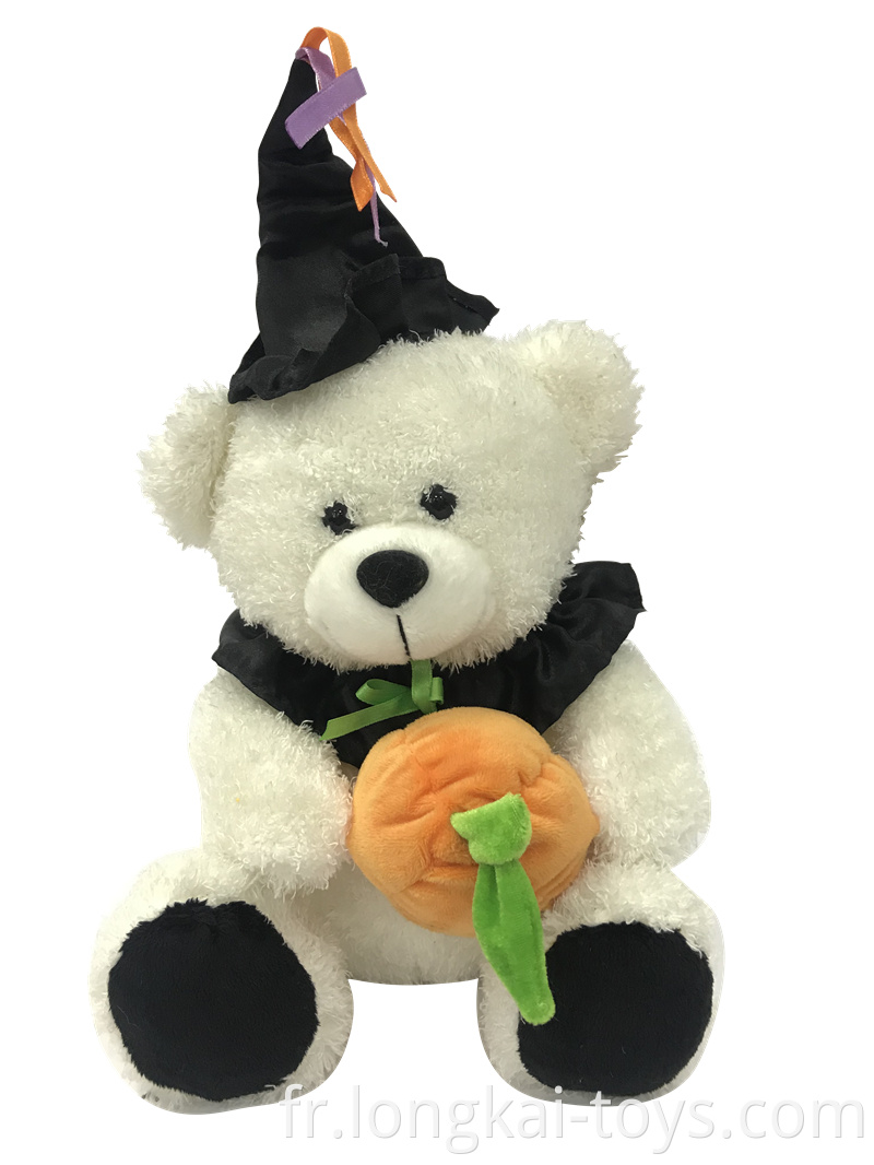 Plush Bear Halloween Witch